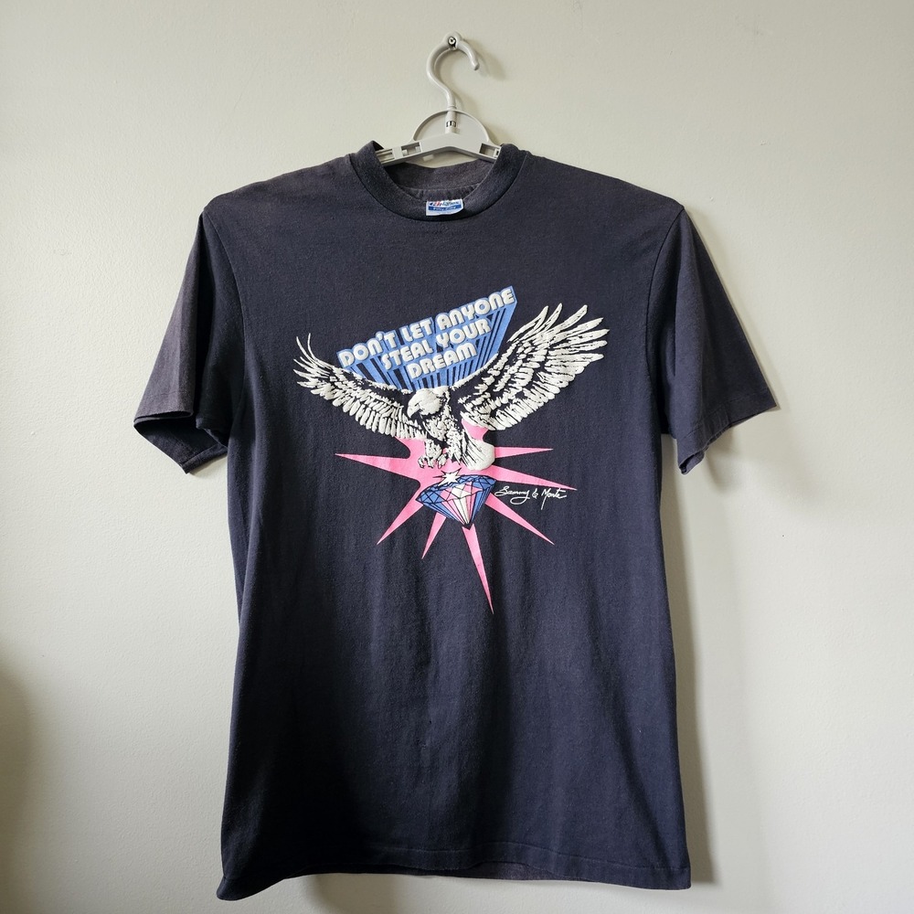 Vintage Sammy And Monte T-shirt Men's Size Large Eagle Graphic Single Stitch